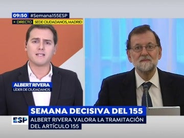 Rivera: "Se le está devolviendo la voz que Puigdemont tenía secuestrada al pueblo de Cataluña"