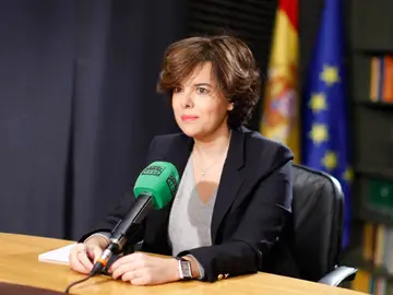 Soraya Sáenz de Santamaría en Onda Cero Soraya Sáenz de Santamaría en Onda Cero