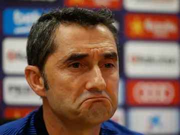 Valverde en rueda de prensa Valverde en rueda de prensa