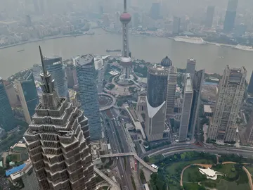 Contaminación en Shanghái Contaminación en Shanghái