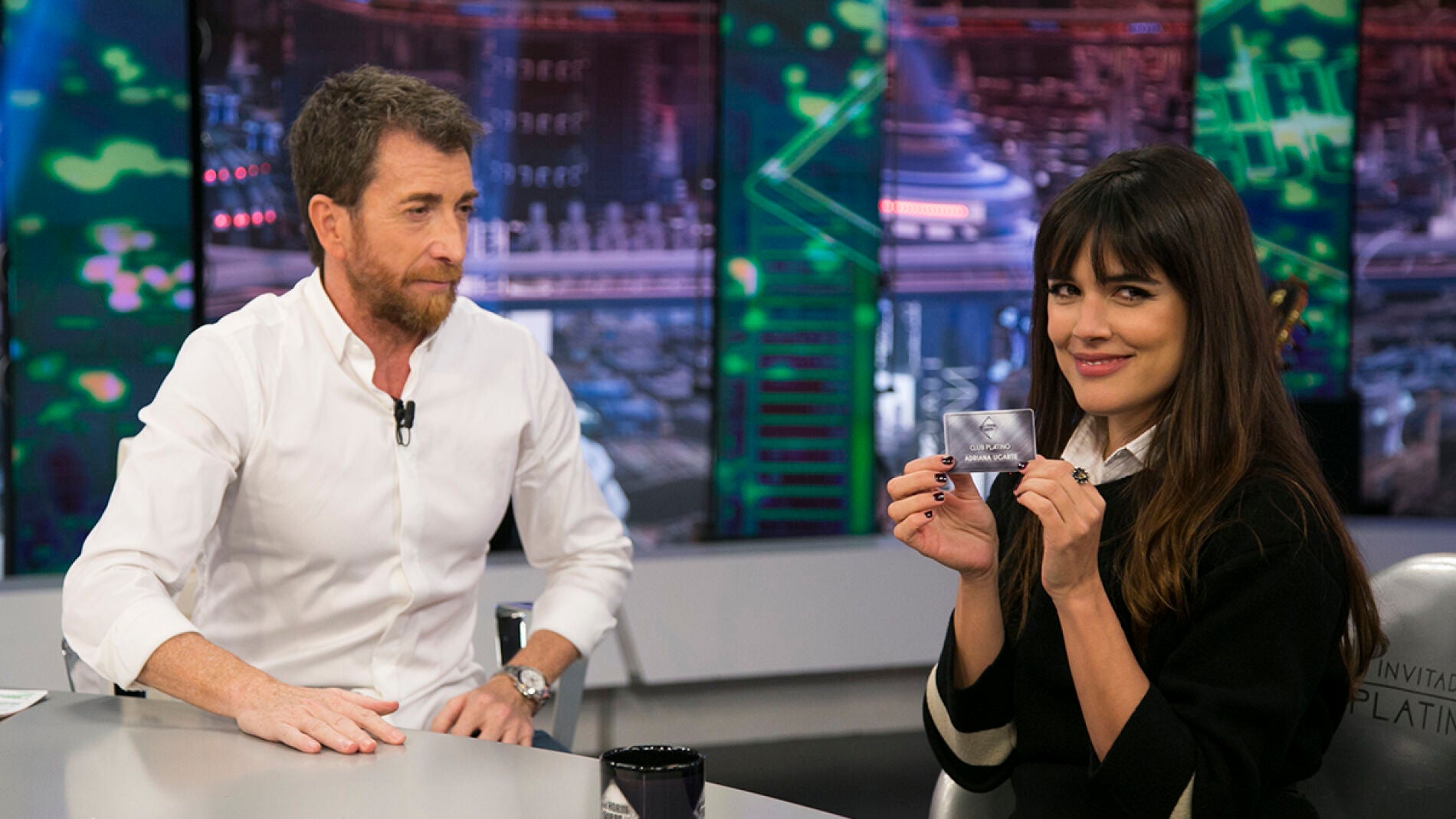 Adriana Ugarte entra al club Platino de 'El Hormiguero 3.0'