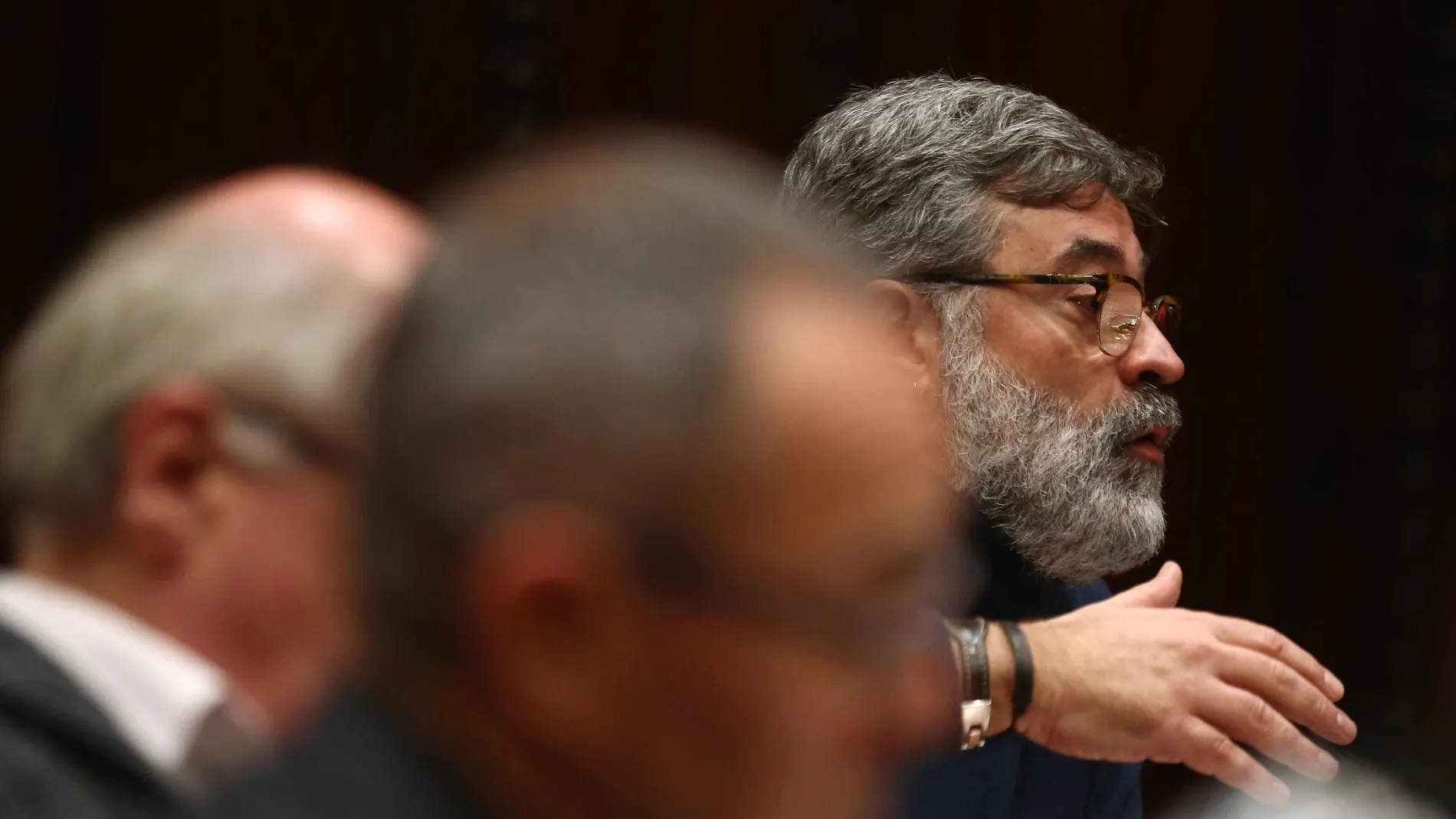 El diputado de la CUP, Carles Riera El diputado de la CUP, Carles Riera