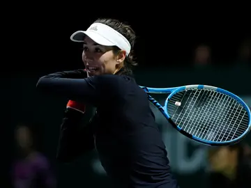 Muguruza en Singapur Muguruza en Singapur