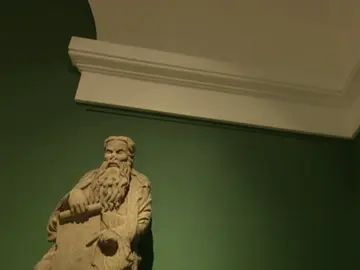 Las esculturas de Isaac y Abraham Las esculturas de Isaac y Abraham