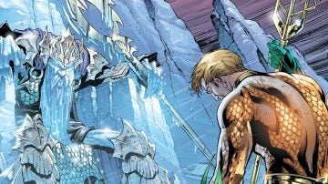 Aquaman y su padre Aquaman y su padre