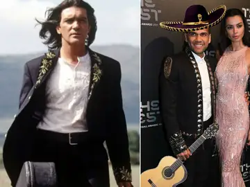 Dani Alves, a lo Antonio Banderas en 'El Mariachi' en la gala de los premios 'The Best' Dani Alves, a lo Antonio Banderas en 'El Mariachi' en la gala de los premios 'The Best'
