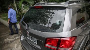El coche en el que viajaba la turista española asesinada en Brasil