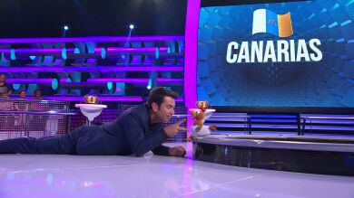 Los concursantes de '¡Ahora Caigo!' Canarias llegan tarde al plató