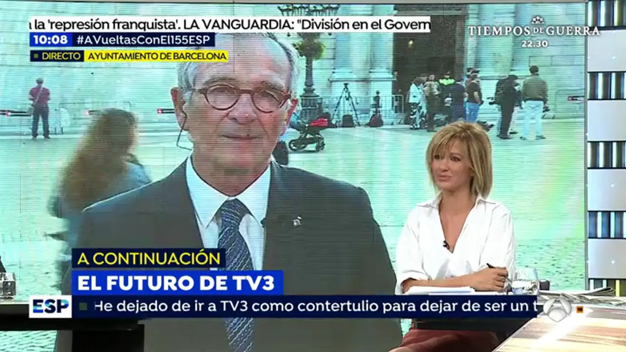 Xavier Trías, presidente del PDeCAT en el ayuntamiento de Barcelona, manda un mensaje a Puigdemont: "Yo siempre le voy a apoyar decida lo que decida"