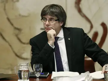El presidente de la Generalitat, Carles Puigdemont El presidente de la Generalitat, Carles Puigdemont