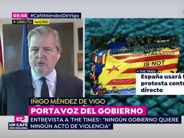 El portavoz del Gobierno en Espejo Público El portavoz del Gobierno en Espejo Público