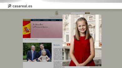 La Princesa Leonor estrena fotografía oficial con motivo de su 12 cumpleaños