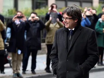 Carles Puigdemont en Bruselas Carles Puigdemont en Bruselas