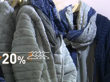 Caen las ventas de ropa de abrigo Caen las ventas de ropa de abrigo