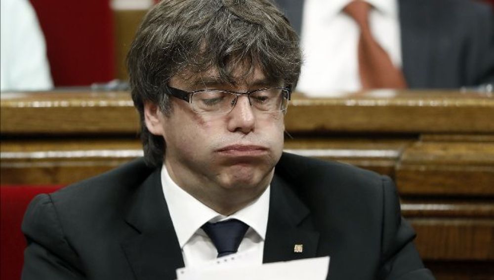 El expresident de la Generalitat, Carles Puigdemont