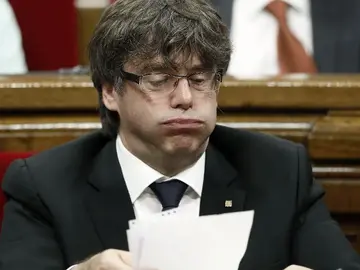El expresident de la Generalitat, Carles Puigdemont El expresident de la Generalitat, Carles Puigdemont