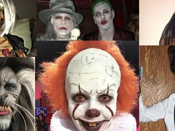 Los famosos se disfrazan por Halloween Los famosos se disfrazan por Halloween