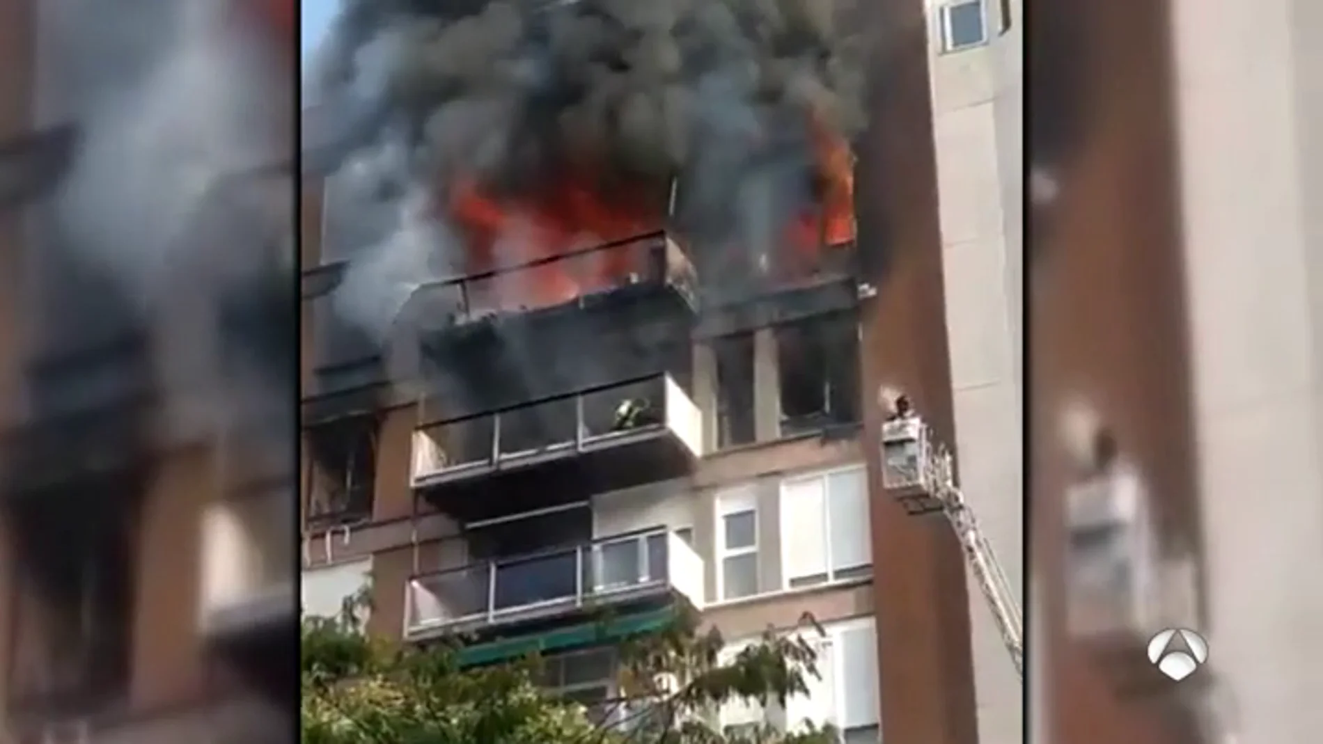 INCENDIO BARCELONA INCENDIO BARCELONA