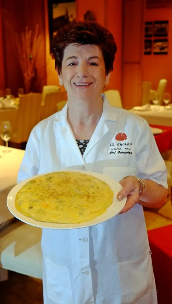 La legendaria tortilla de La Encina.