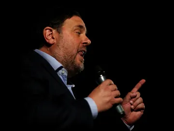 El exvicepresidente de la Generalitat, Oriol Junqueras El exvicepresidente de la Generalitat, Oriol Junqueras