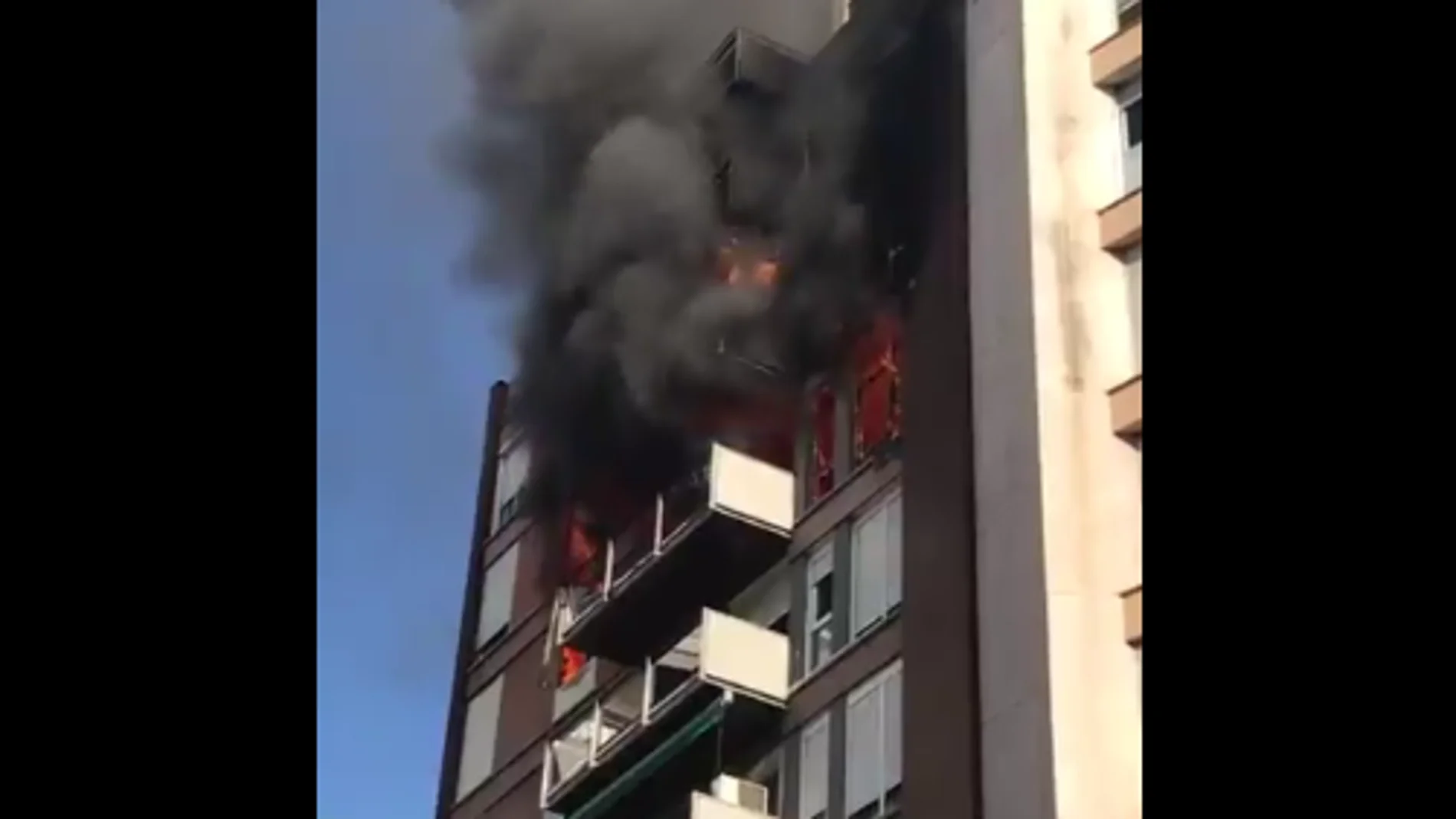 Incendio Barcelona Incendio Barcelona