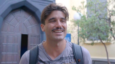 Pasamos una jornada de rodaje con Álex García