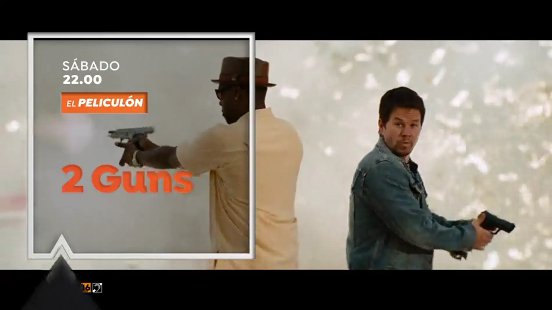 El Peliculón emite '2 Guns' con Denzel Washington