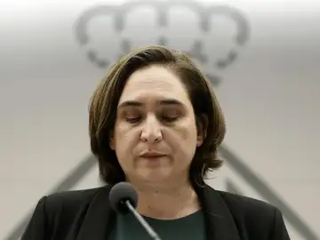 La alcaldesa de Barcelona, Ada Colau La alcaldesa de Barcelona, Ada Colau
