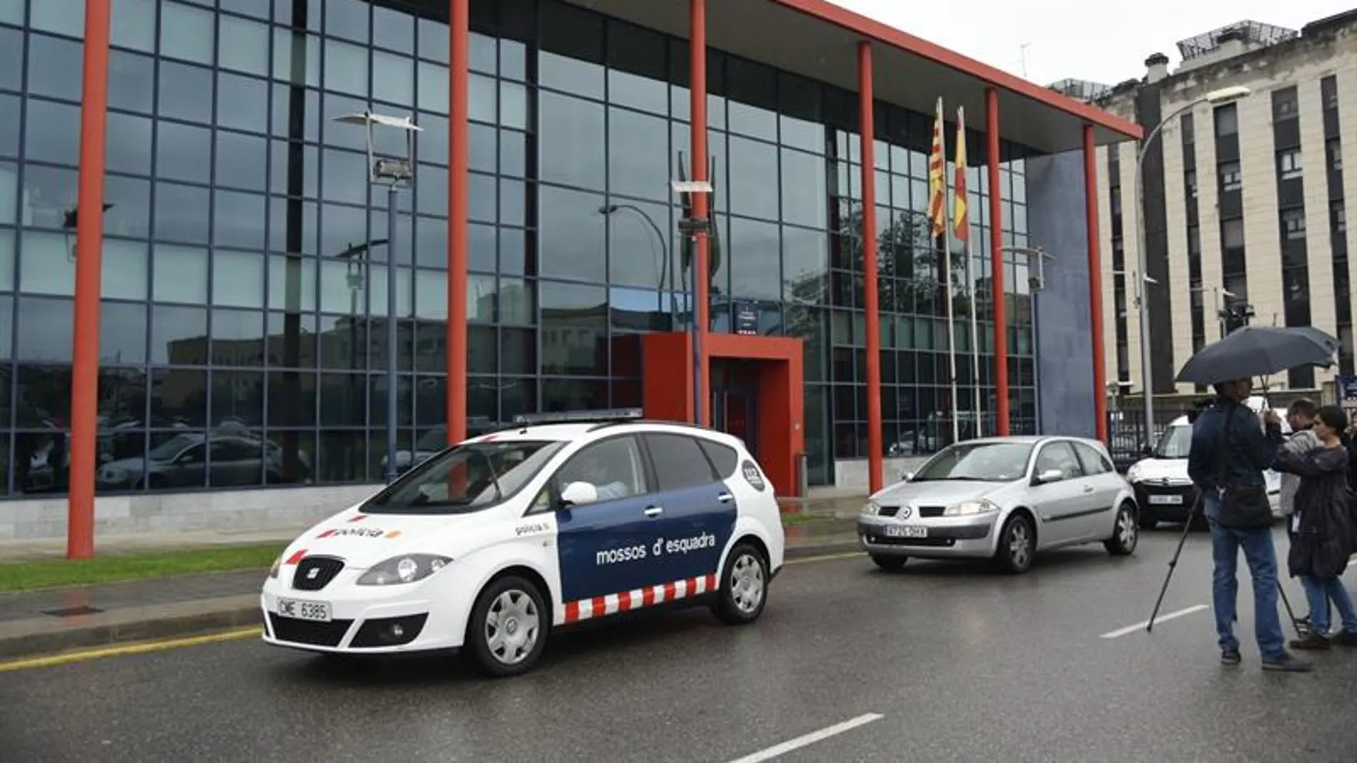 La Guardia Civil el pasado 19 de octubre en la comisaría central de los Mossos d'Esquadra en Lleida La Guardia Civil el pasado 19 de octubre en la comisaría central de los Mossos d'Esquadra en Lleida