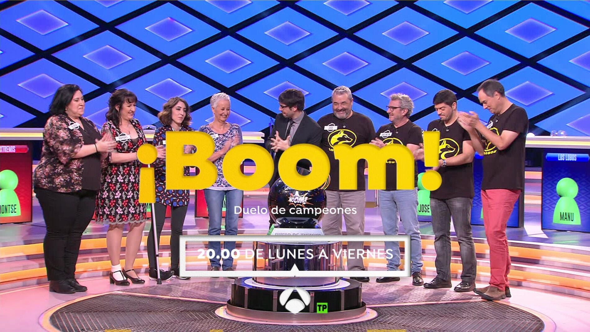 'Los Lobos' y las 'Extremis' competir&aacute;n en un duelo de titanes por un bote de medio mill&oacute;n de euros en '&iexcl;Boom!'