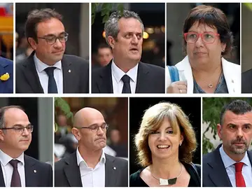 Exmiembros del Govern encarcelados por la juez de la Audiencia Nacional Carmen Lamela Exmiembros del Govern encarcelados por la juez de la Audiencia Nacional Carmen Lamela