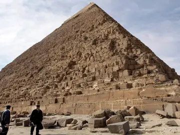 Gran Pirámide de Keops en Giza Gran Pirámide de Keops en Giza
