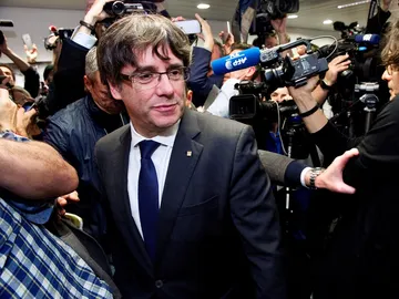 Carles Puigdemont en Bruselas Carles Puigdemont en Bruselas