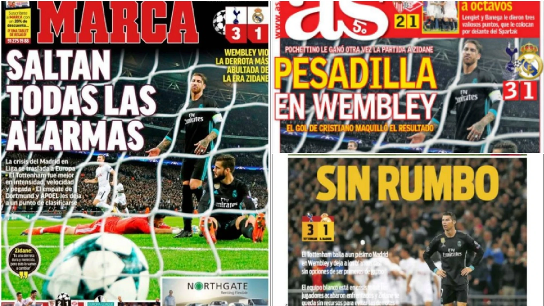 La derrota del Madrid en Wembley, en la prensa