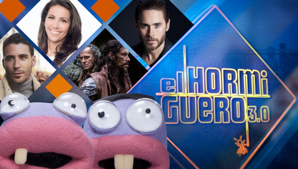 Miguel Ángel Silvestre, Ana Pastor, José Coronado y Óscar Jaenada, y Jared Leto se divertirán la próxima semana en 'El Hormiguero 3.0'