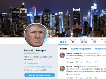 Twitter de Trump Twitter de Trump