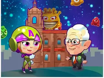 El padre Ángel protagoniza un videojuego El padre Ángel protagoniza un videojuego