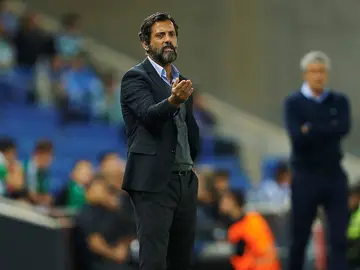 El entrenador del Espanyol, Quique Sánchez Flores El entrenador del Espanyol, Quique Sánchez Flores