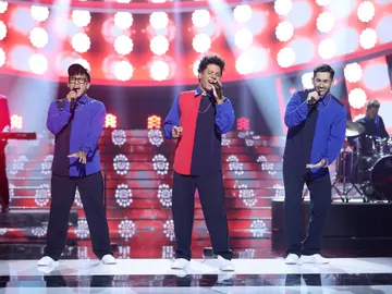 Naim Thomas convertido en Bruno Mars revoluciona el plató a golpe de ‘That’s what I like’ Naim Thomas convertido en Bruno Mars revoluciona el plató a golpe de ‘That’s what I like’