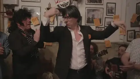 Así sería la reunión de Puigdemont con un líder 'flamenco' en Bruselas, según Los Morancos Así sería la reunión de Puigdemont con un líder 'flamenco' en Bruselas, según Los Morancos