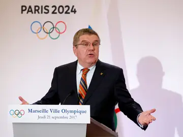 El presidente del COI, Thomas Bach El presidente del COI, Thomas Bach