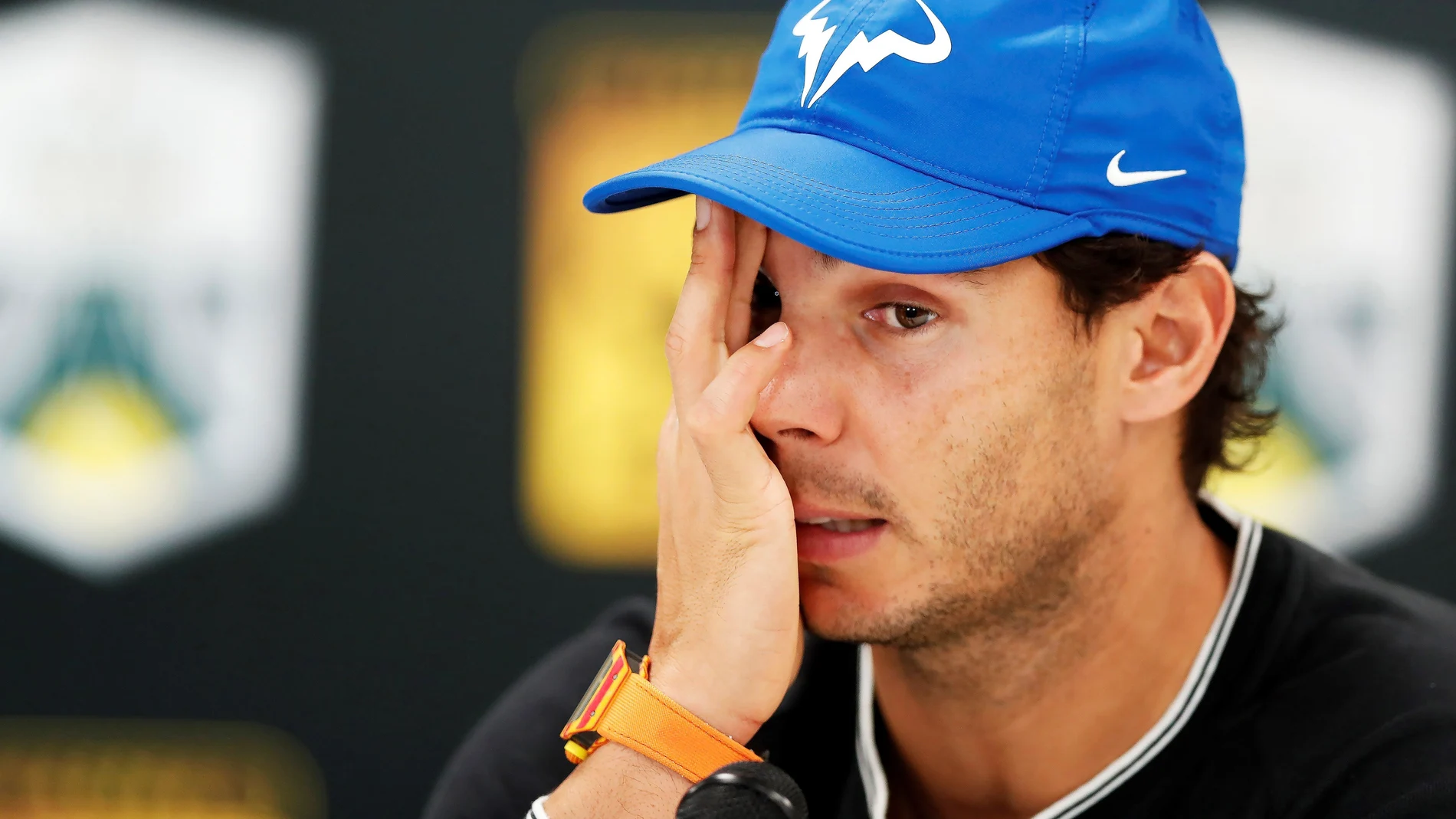 Rafa Nadal en rueda de prensa Rafa Nadal en rueda de prensa