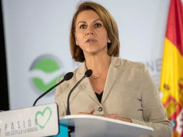La secretaria general del PP y presidenta de Castilla-La Mancha, María Dolores de Cospedal La secretaria general del PP y presidenta de Castilla-La Mancha, María Dolores de Cospedal