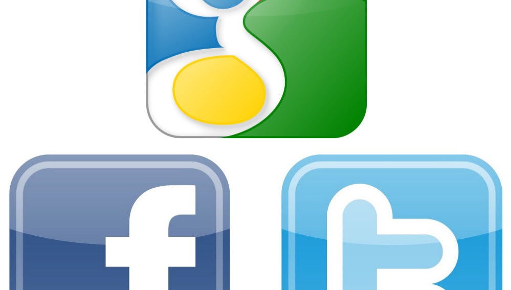 Google, Facebook y Twitter
