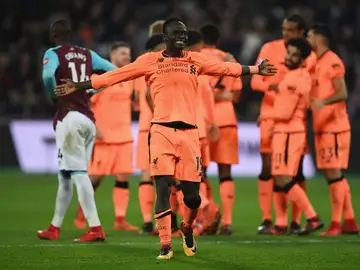 Sadio Mané, con el Liverpool Sadio Mané, con el Liverpool