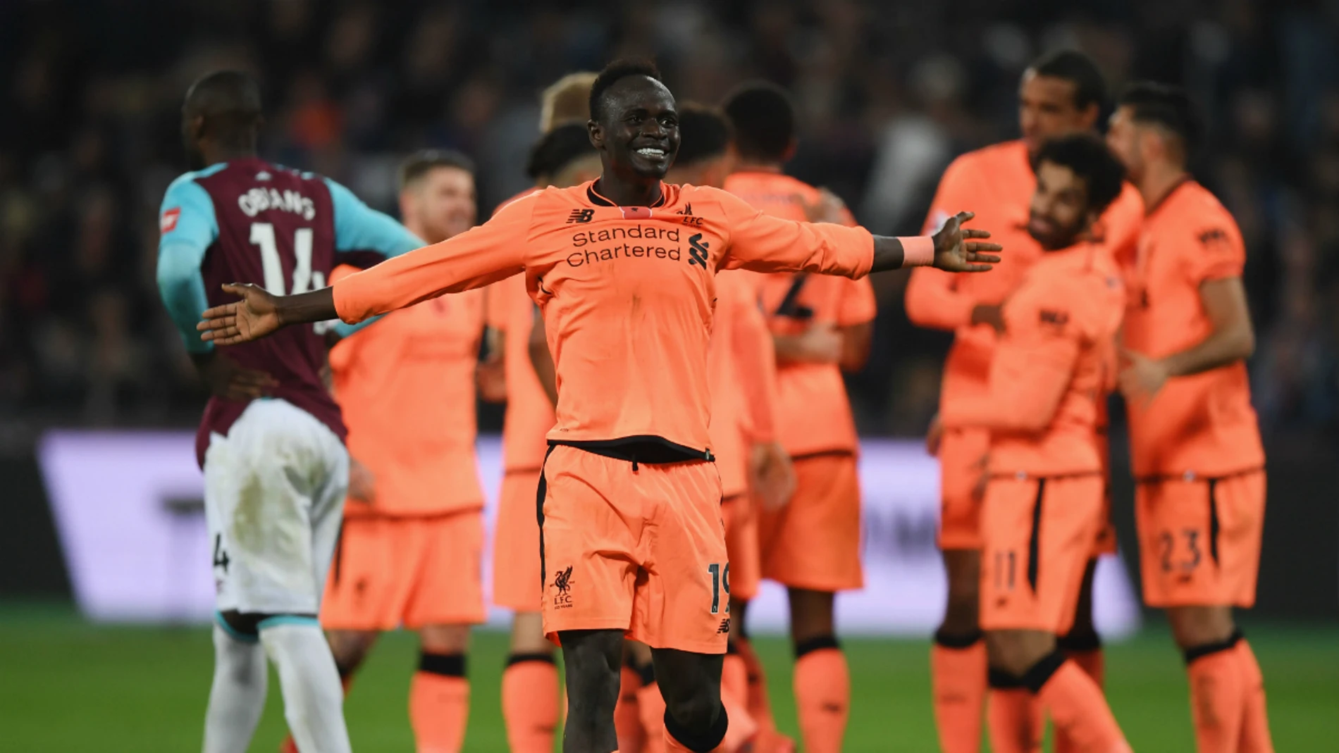 Sadio Mané, con el Liverpool Sadio Mané, con el Liverpool