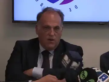 Tebas contesta a Guardiola Tebas contesta a Guardiola