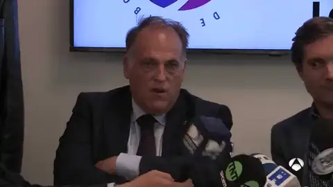 Tebas contesta a Guardiola Tebas contesta a Guardiola