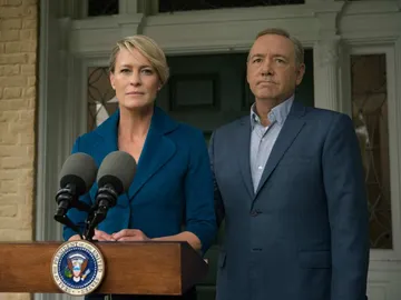 Claire y Frank Underwood en 'House of Cards' Claire y Frank Underwood en 'House of Cards'