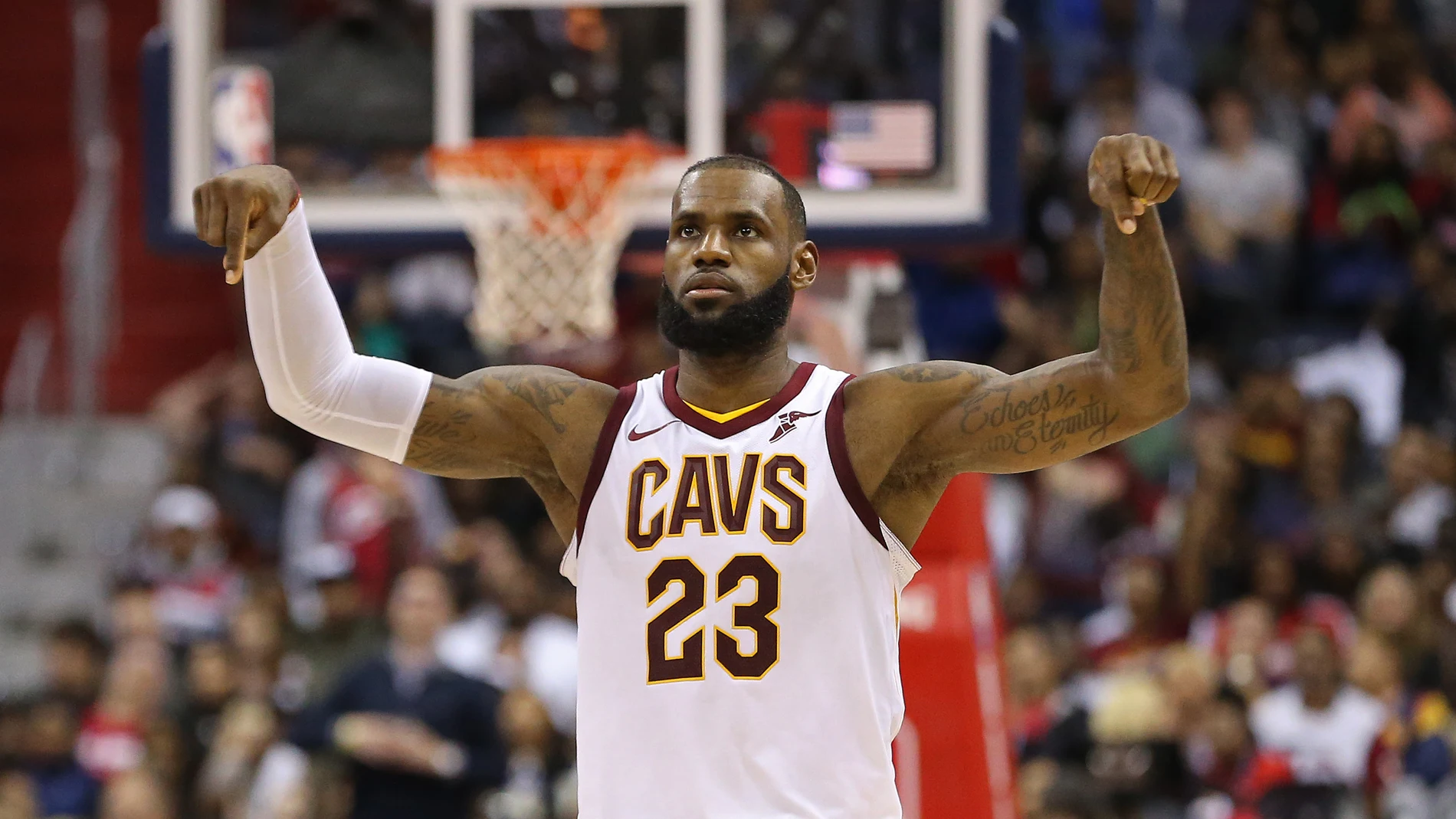 LeBron James en Washington LeBron James en Washington